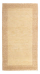 Gabbeh Teppich Indus 70x140cm - Wollteppich - beige