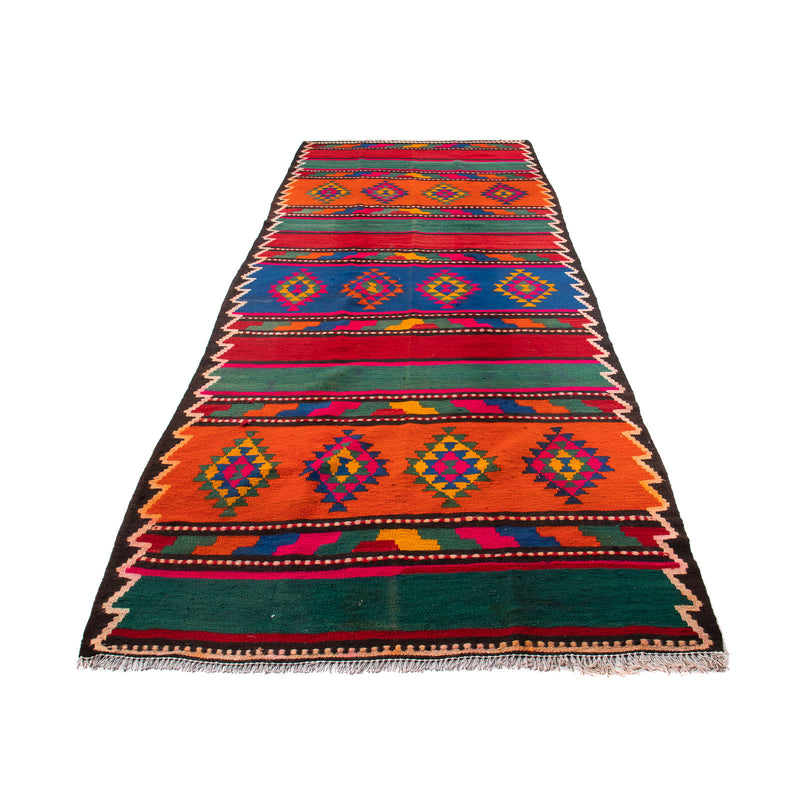 Kelim Teppich Old 150x360cm - mehrfarbig
