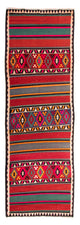 Kelim Teppich Old 145x370cm - mehrfarbig