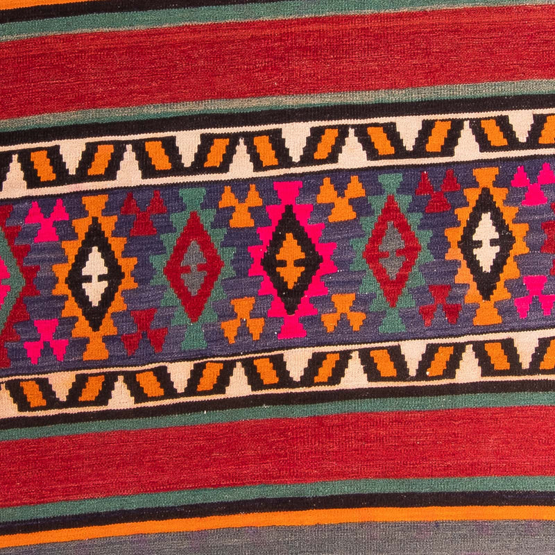 Kelim Teppich Old 145x370cm - mehrfarbig