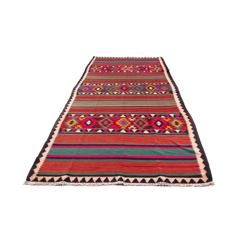 Kelim Teppich Old 145x370cm - mehrfarbig