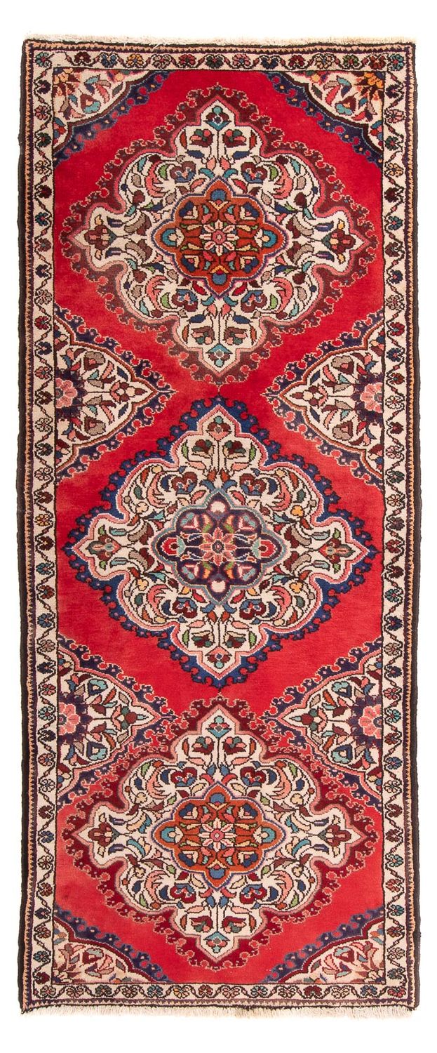 Rudbar Teppich 73x196cm - Perserteppich - dunkelrot