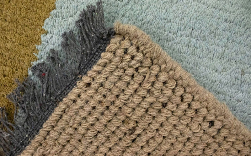 Nepal Teppich 70 x 140 cm - mehrfarbig