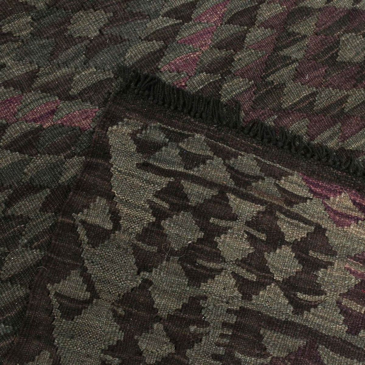Kelim Maimene Teppich 162x212cm - Wollteppich