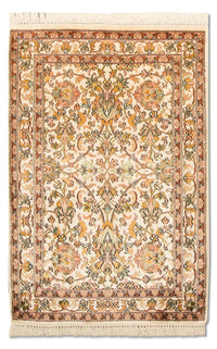 Kaschmir Seide Teppich 62x95cm - Orientteppich - beige – product image
