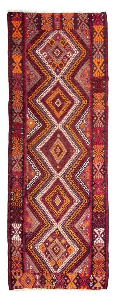 Kelim Teppich Old 140x375cm - mehrfarbig