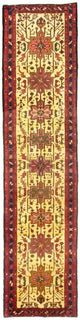 Ardebil Teppich 70x313cm - Perserteppich - gelb
