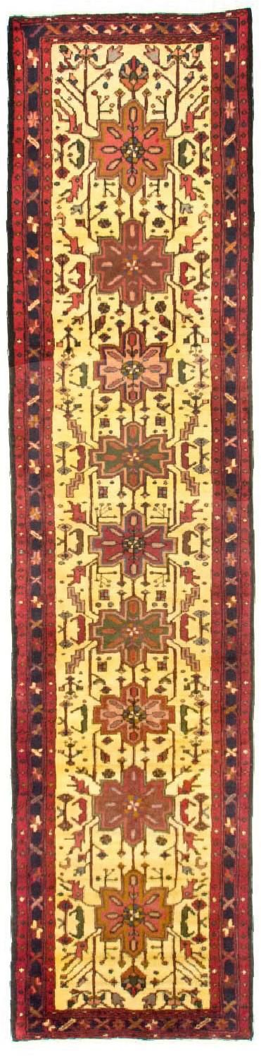 Ardebil Teppich 70x313cm - Perserteppich - gelb