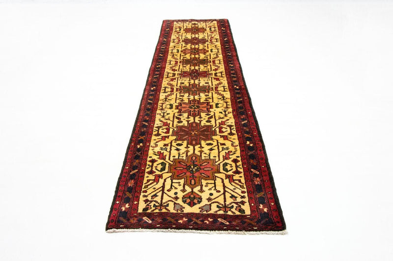 Ardebil Teppich 70x313cm - Perserteppich - gelb