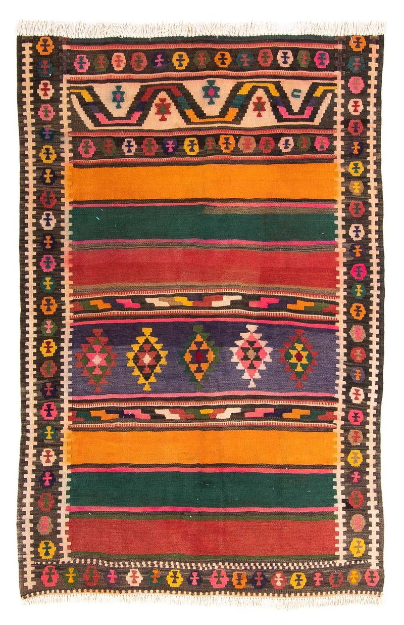 Kelim Teppich - Old 130 x 190 cm - mehrfarbig