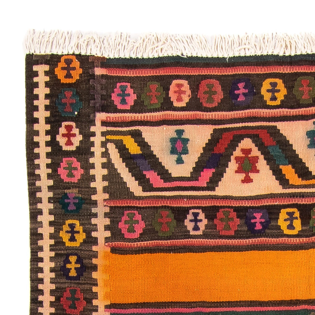 Kelim Teppich - Old 130 x 190 cm - mehrfarbig