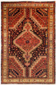 Hamadan Teppich 97x148cm - Perserteppich - blau