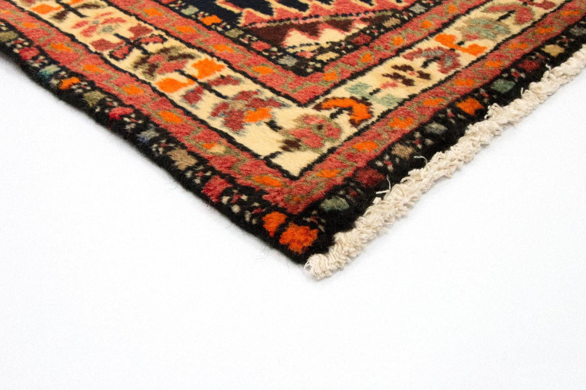 Hamadan Teppich 97x148cm - Perserteppich - blau