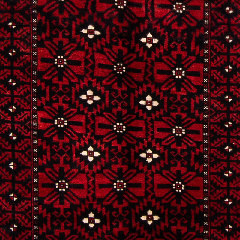 Hamadan Teppich 150x304cm - Perserteppich - rot