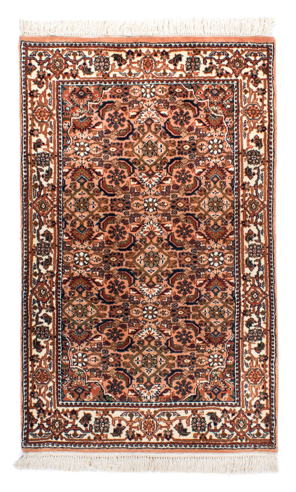 Indo Sarough Teppich 92x145cm - Orientteppich - lachs