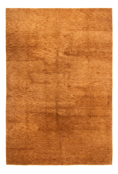 Gabbeh Teppich Indus 202x297cm - Wollteppich - rost
