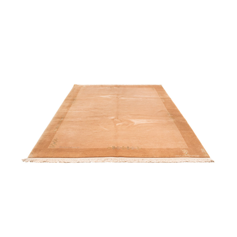 Nepal Teppich 200x250cm - Wollteppich - lachs