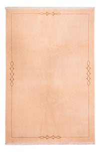 Nepal Teppich 202x298cm - Wollteppich - lachs – product image