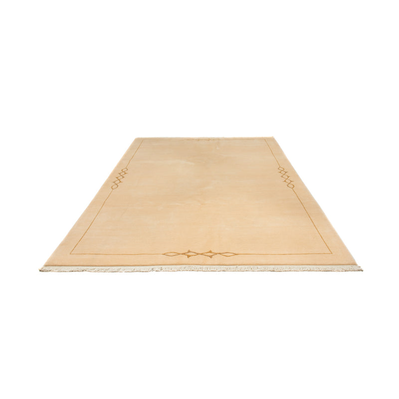 Nepal Teppich 202x298cm - Wollteppich - lachs