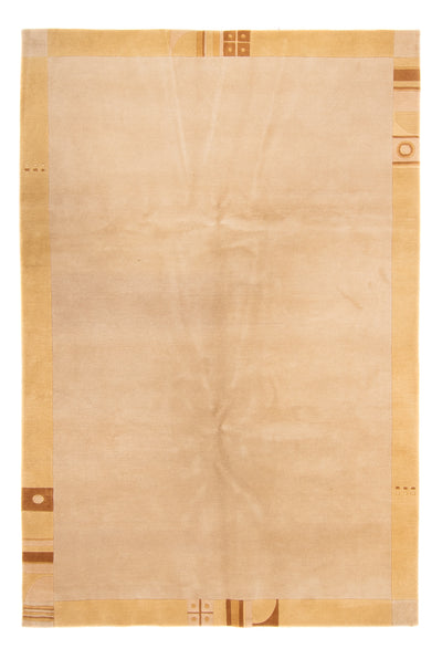 Nepal Teppich 200x300cm - Wollteppich - beige