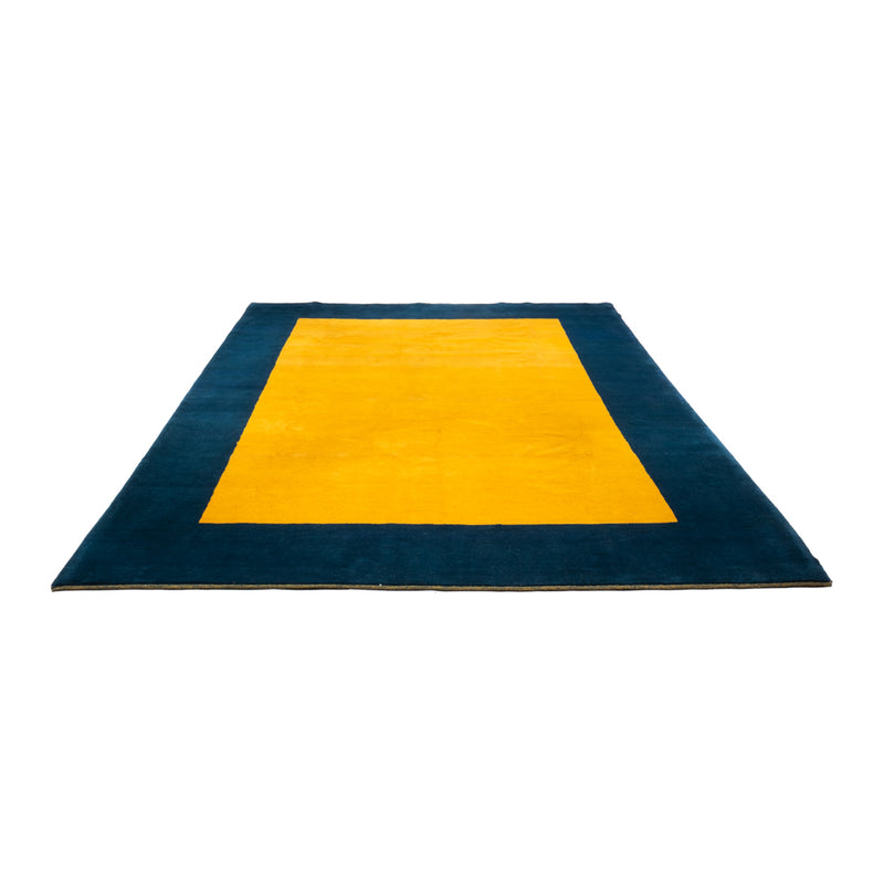 Gabbeh Teppich Indus 300x389cm - Wollteppich - gold
