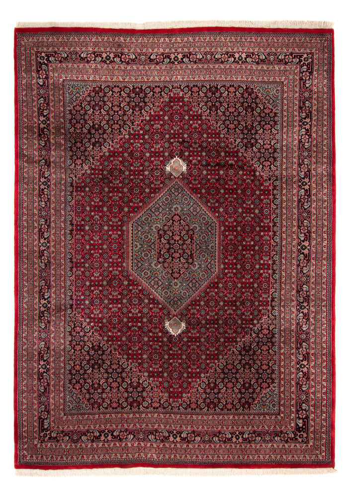 Indo Bidjar Teppich 252x348cm - Orientteppich - rot
