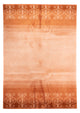Nepal Teppich 169x240cm - Wollteppich - terrakotta