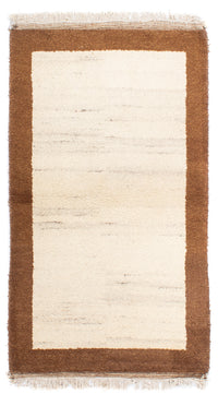 Gabbeh Teppich Indus 95x165cm - Wollteppich - beige – product image
