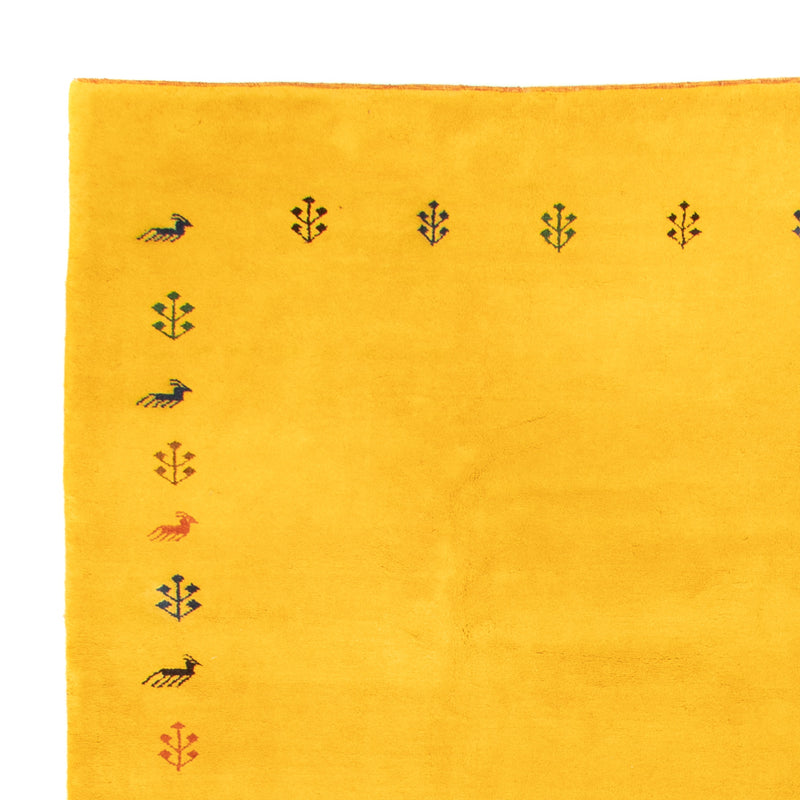 Gabbeh Teppich - Indus - 304 x 386 cm - gelb