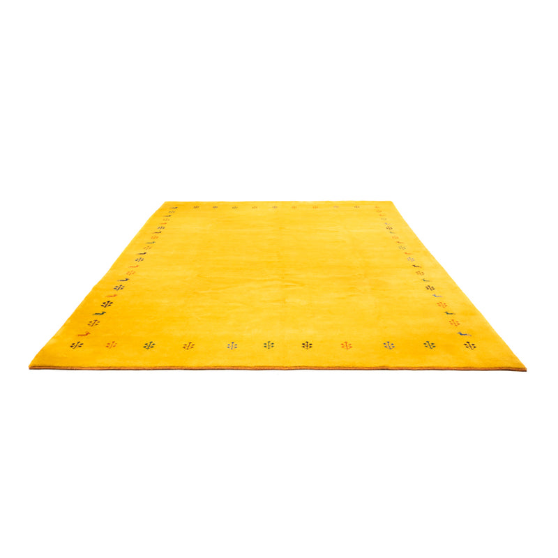 Gabbeh Teppich - Indus - 304 x 386 cm - gelb