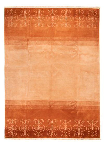 Nepal Teppich 252x352cm - Wollteppich - terrakotta