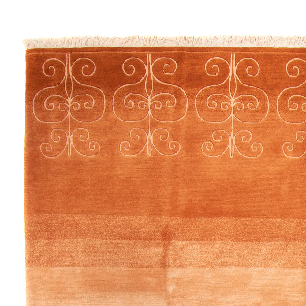 Nepal Teppich 252x352cm - Wollteppich - terrakotta
