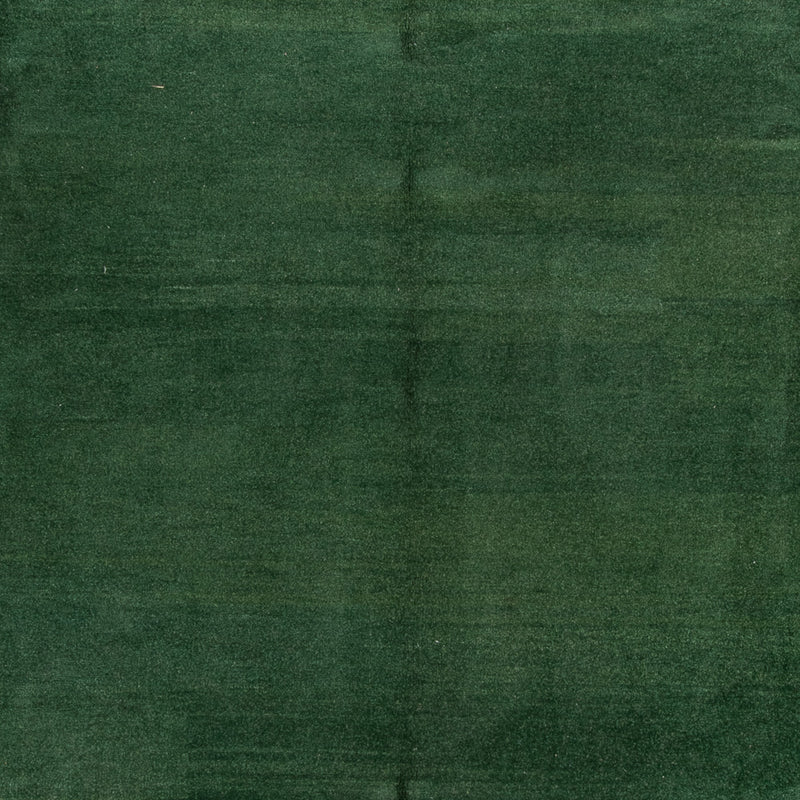 Gabbeh Teppich Indus 310x395cm - Wollteppich - grün