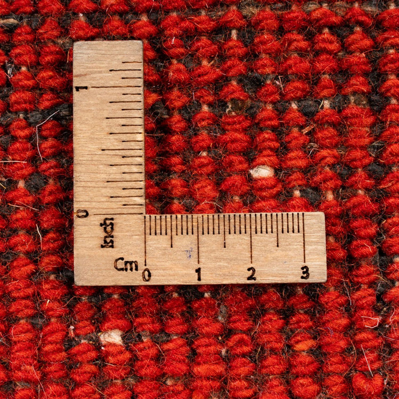 Gabbeh Teppich Indus 310x395cm - Wollteppich - grün