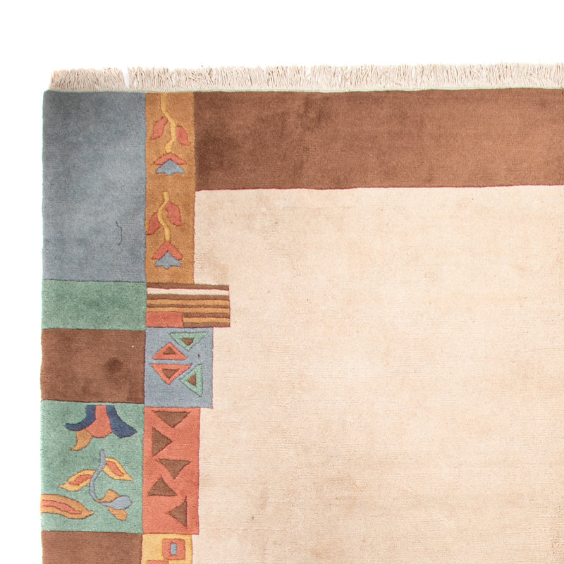 Nepal Teppich 300x392cm - Wollteppich - beige