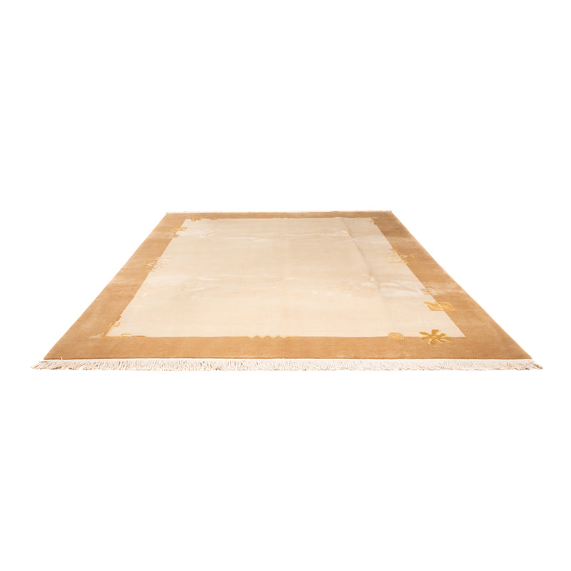 Nepal Teppich 248x297cm - Wollteppich - beige