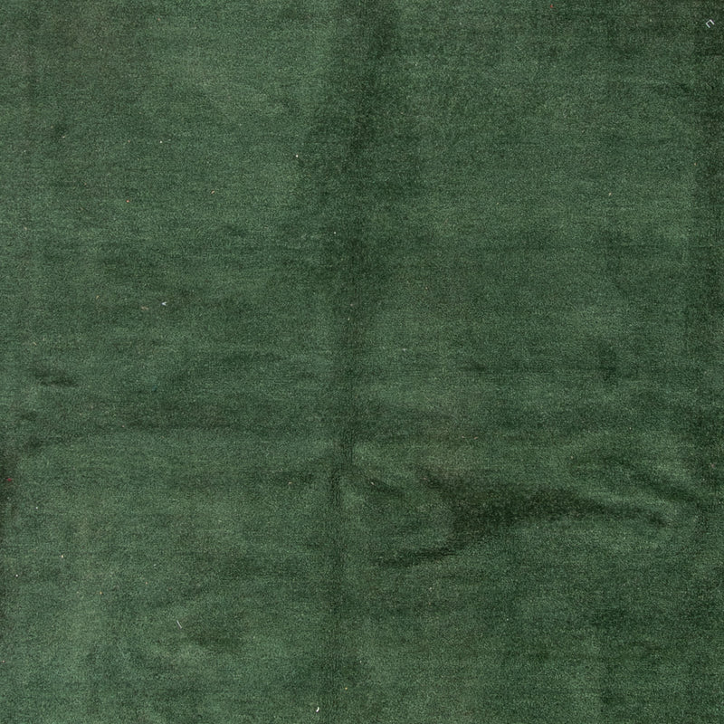Gabbeh Teppich Indus 289x390cm - Wollteppich - grün
