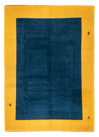 Gabbeh Teppich Indus 254x346cm - Wollteppich - blau – product image