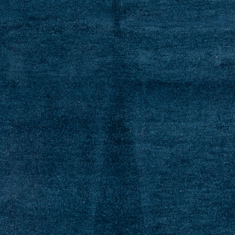 Gabbeh Teppich Indus 254x346cm - Wollteppich - blau