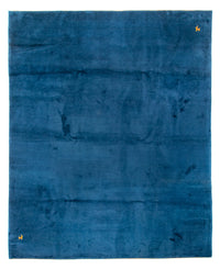 Gabbeh Teppich Indus 305x396cm - Wollteppich - blau – product image