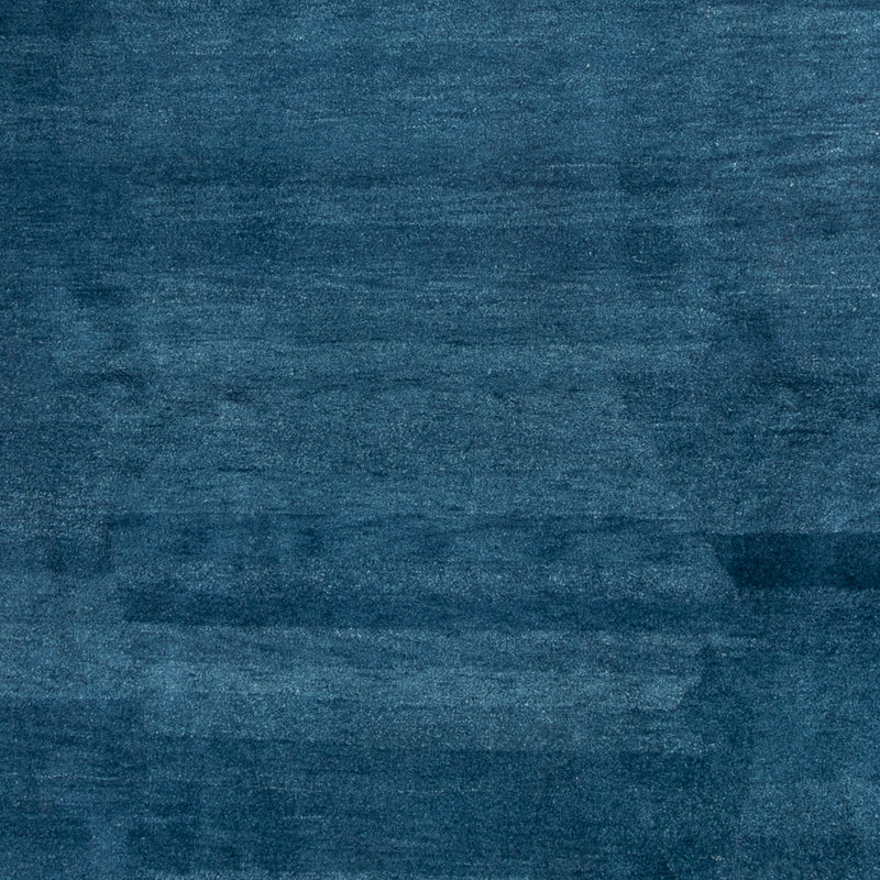 Gabbeh Teppich Indus 285x397cm - Wollteppich - blau