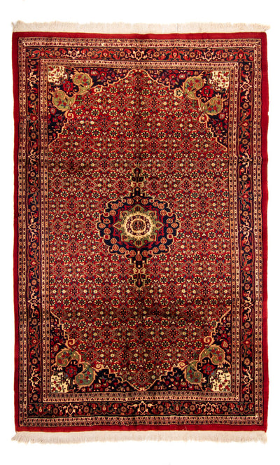 Indo Bidjar Teppich 198x308cm - Orientteppich - rot
