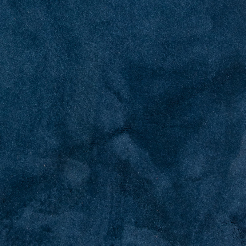 Gabbeh Teppich Indus 189x189cm - Wollteppich - blau