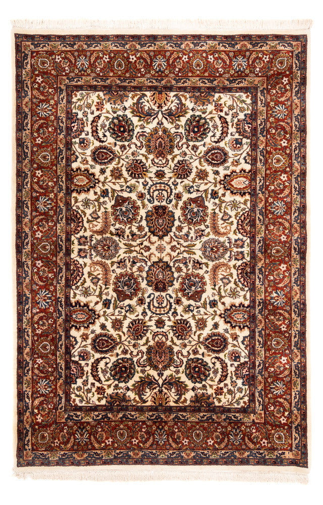 Indo Keshan Teppich 175x265cm - Orientteppich - beige