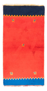 Gabbeh Teppich Indus 95x164cm - Wollteppich - rot – product image