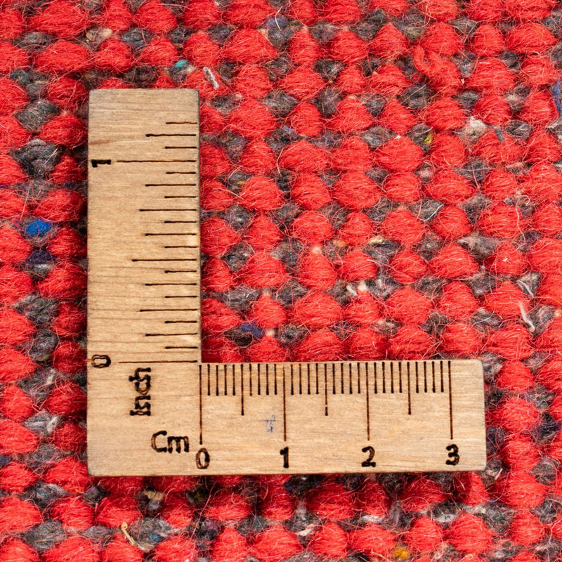 Gabbeh Teppich Indus 95x164cm - Wollteppich - rot