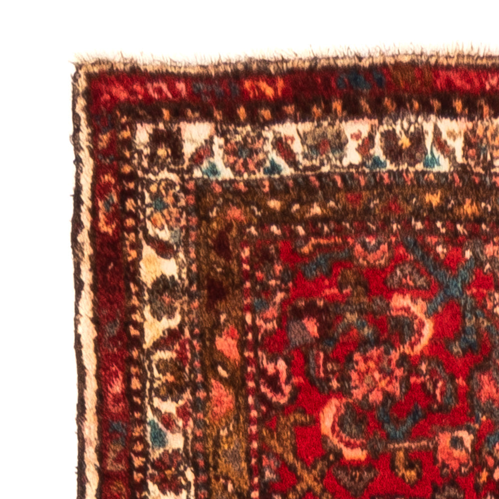 Hamadan Teppich 90x295cm - Perserteppich - rot