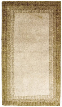 Gabbeh Teppich Indus 91x159cm - Wollteppich - beige – product image