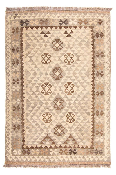 Kelim Maimene Teppich 127x175cm - beige