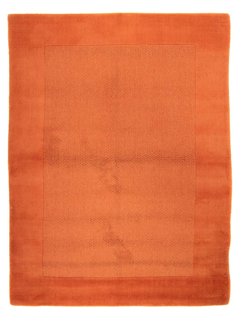 Gabbeh Teppich Indus 150x200cm - Wollteppich - rost